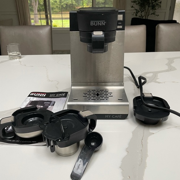 Bunn Kitchen Bunn My Cafe Single Coffee Maker Expresso Silver